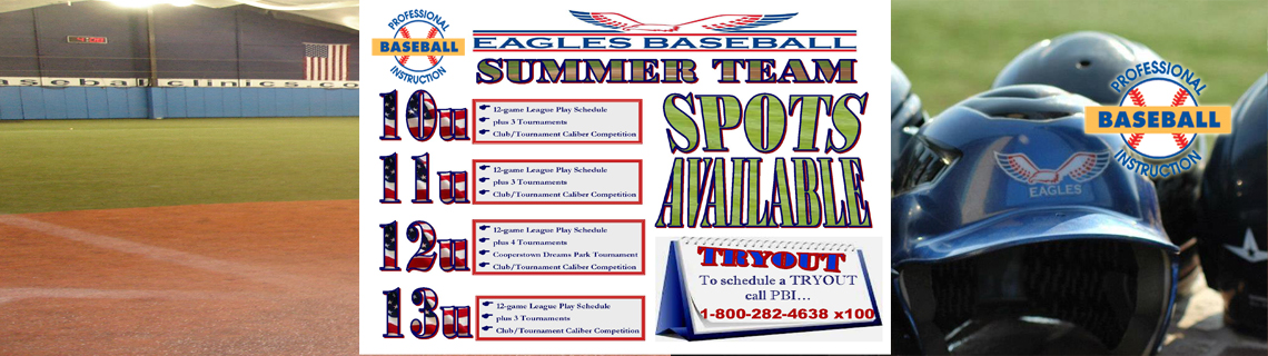 Eagles Travel Team Summer Openings