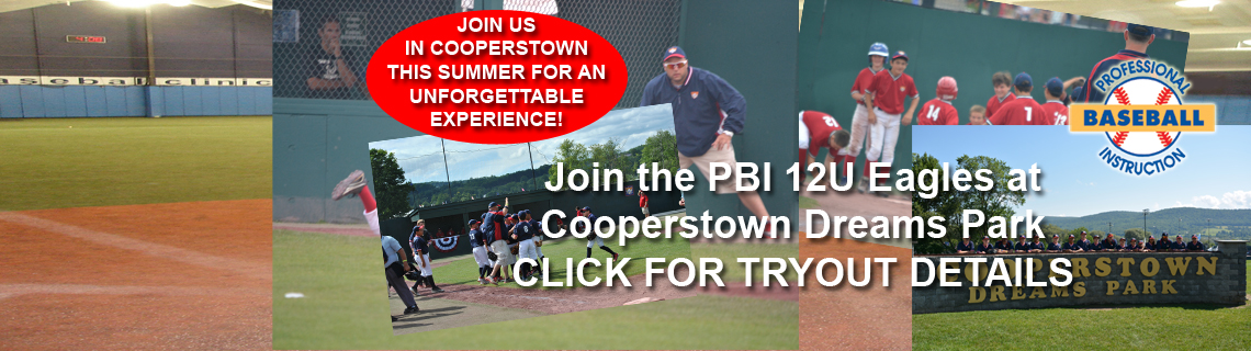 Join PBI’s 12U Eagles In Cooperstown This August