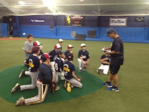 11U Eagles practice