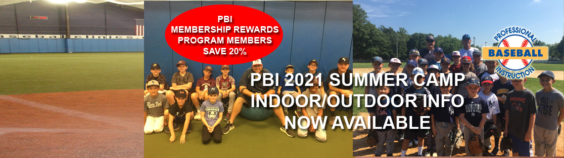 Pbi Summer Camp Programs Professional Baseball Instruction