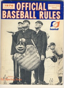 Baseball Rule Book