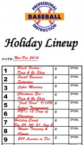 PBI 2014 Holiday Lineup Card