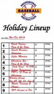 PBI 2014 Holiday Lineup Card