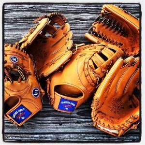 New baseball gloves