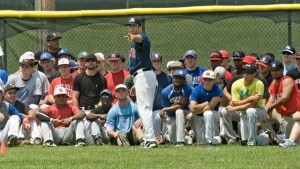 Pro baseball tryout