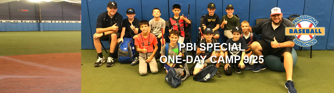 PBI Special One-Day Baseball Camp Monday September 25 – Professional ...