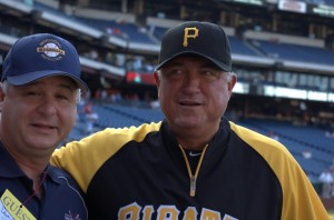 PBI President & Owner Doug Cinnella with Pittsburgh Pirates manager & PBI MLB Advisor Clint Hurdle