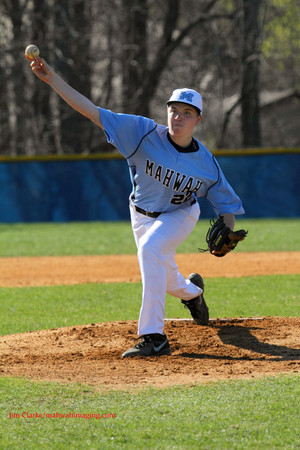 Mahwah pitcher Ryan Remo